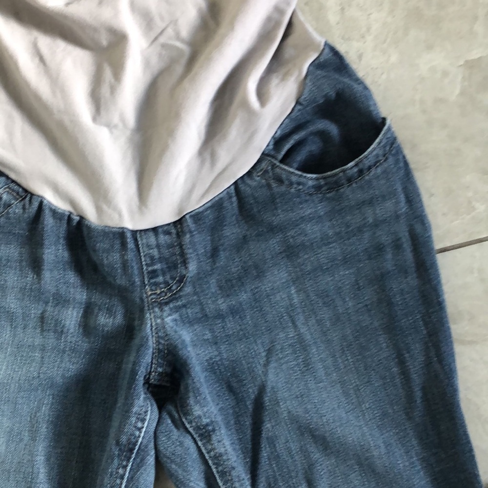 INDIGO BLUE Maternity Wash Denim Skinny Jeans | XS - Picture 5 of 12
